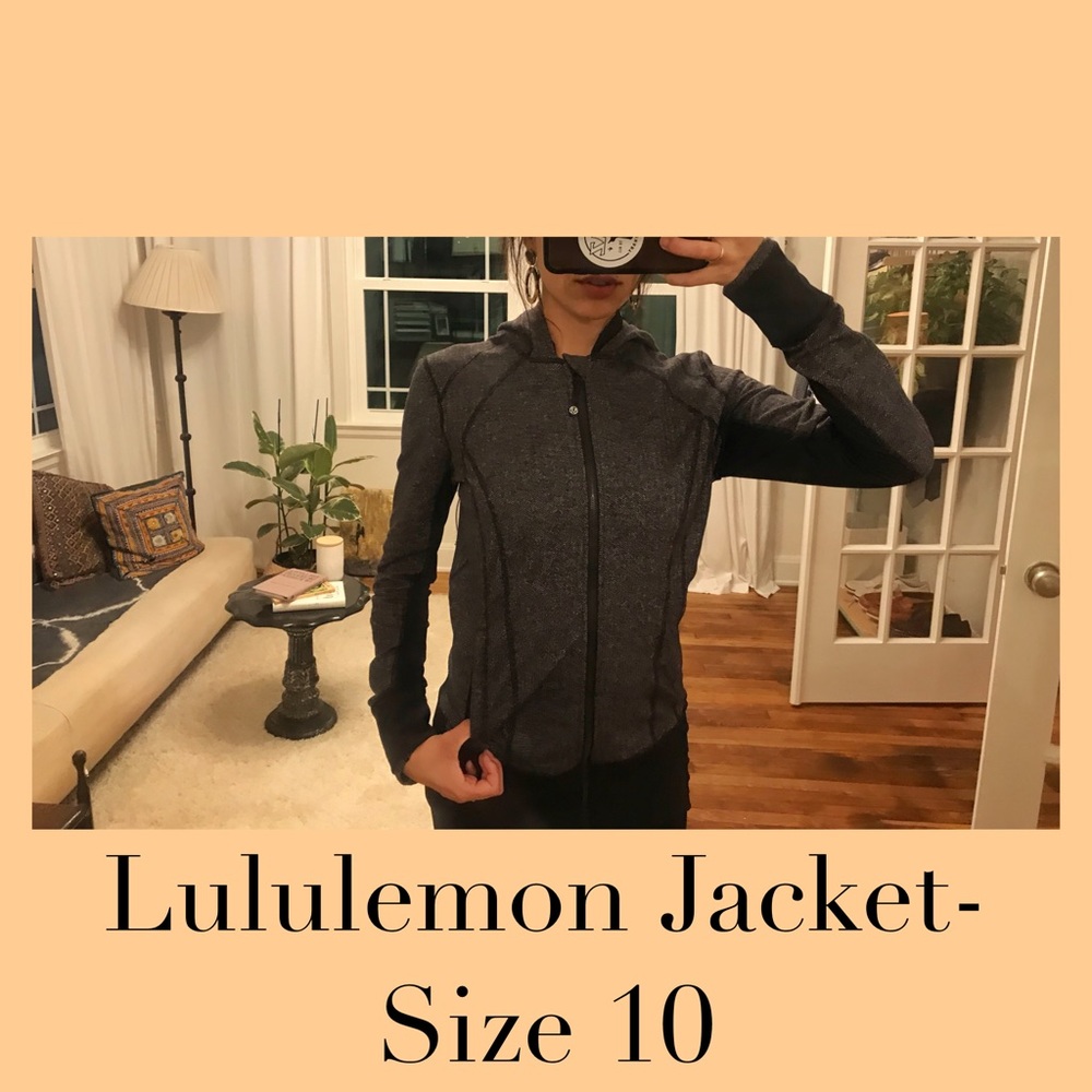 Lululemon size 10 hooded jacket